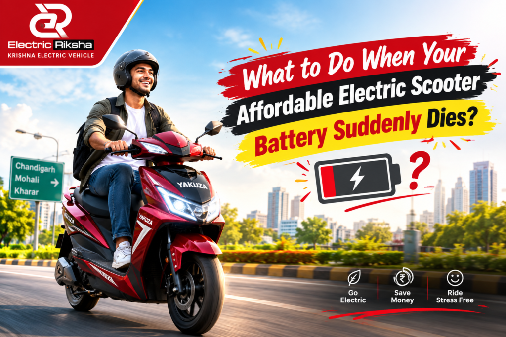 What to Do When Your Affordable Electric Scooter Battery Suddenly Dies?