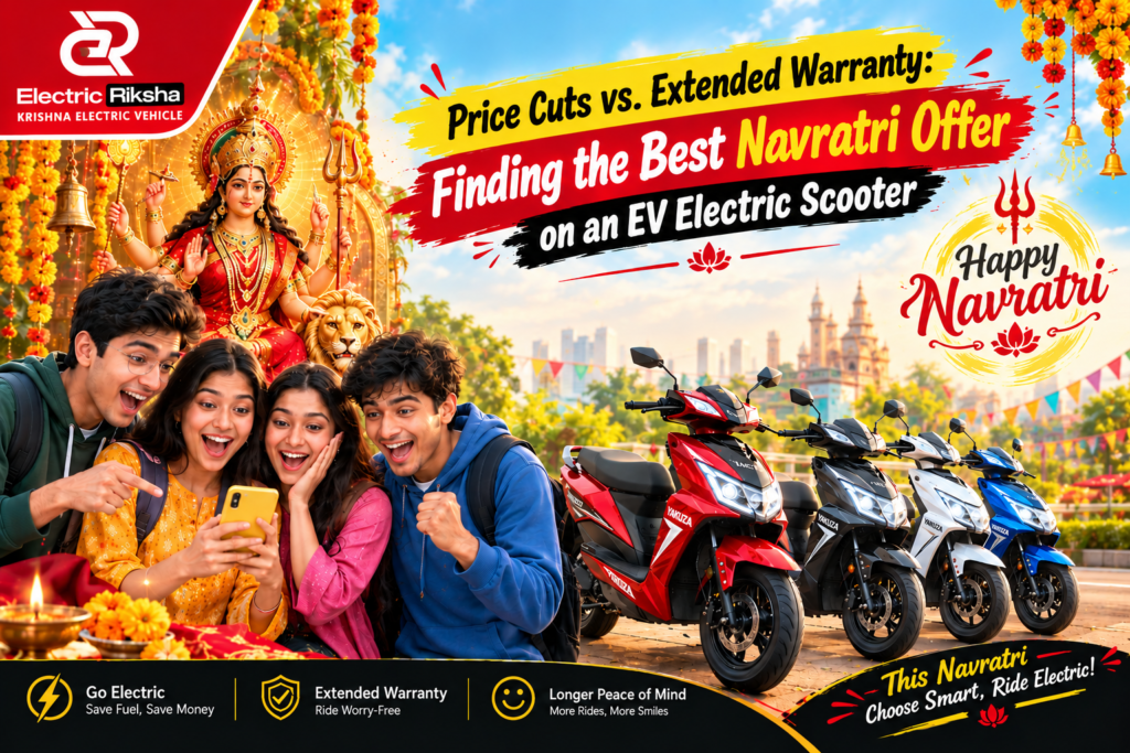 Price Cuts vs. Extended Warranty: Finding the Best Navratri Offer on an EV Electric Scooter