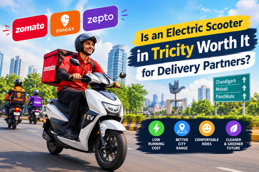 Is an Electric Scooter in Tricity Worth It for Delivery Partners?