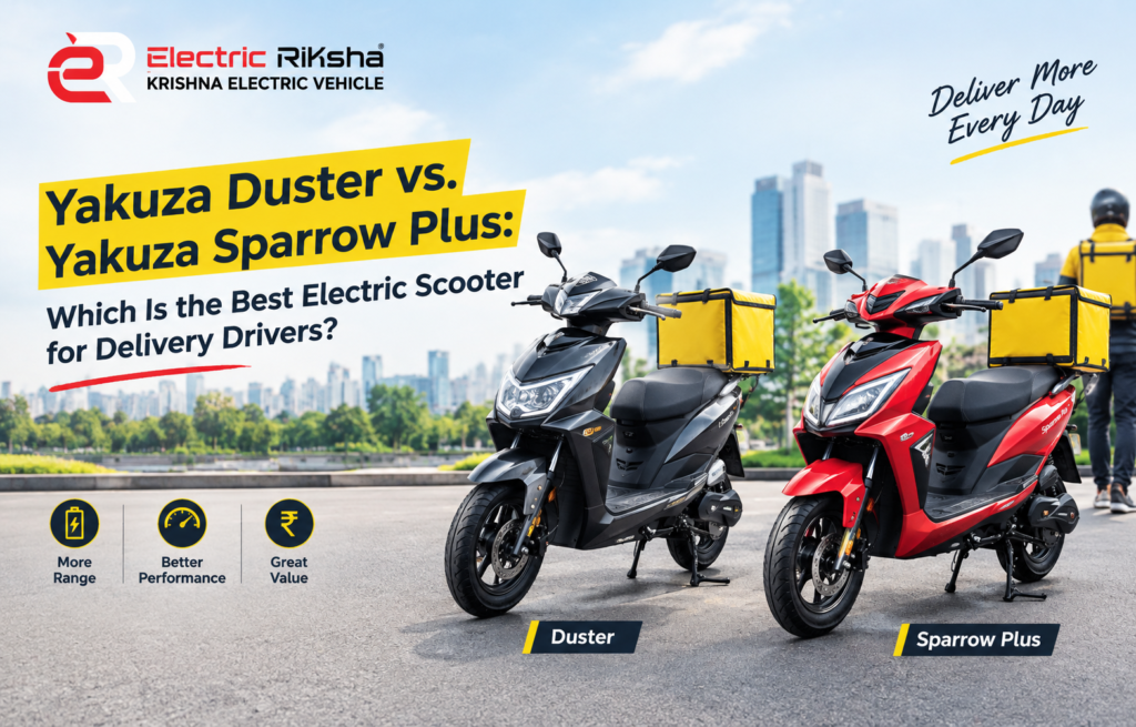 Yakuza Duster vs. Yakuza Sparrow Plus: Which Is the Best Electric Scooter for Delivery Drivers?